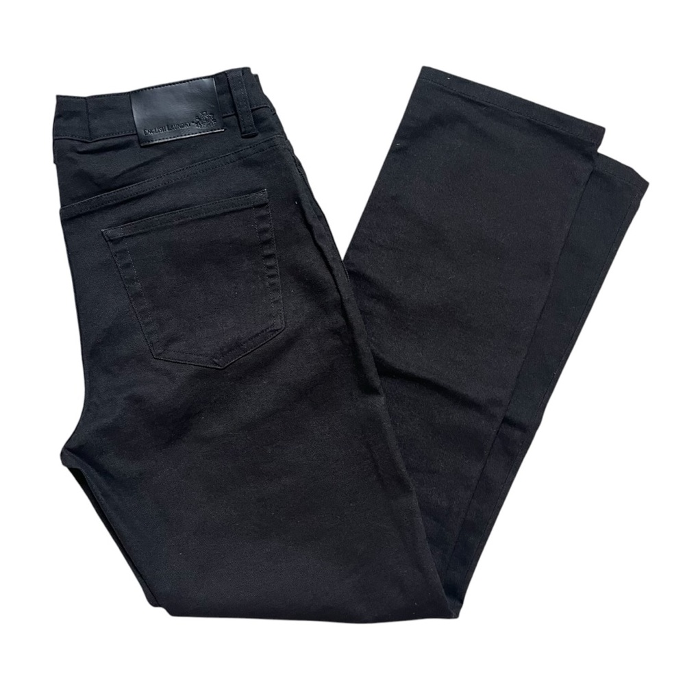 Black straight fit English Laundry black demin pants